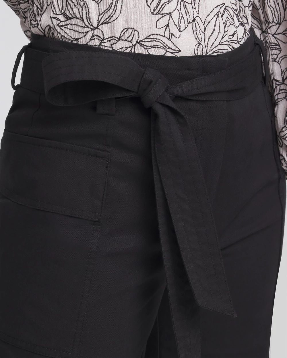 定番のお歳暮&冬ギフトの商品をすべ Utility Twill Belted Cropped Chico's | Pants ウェア